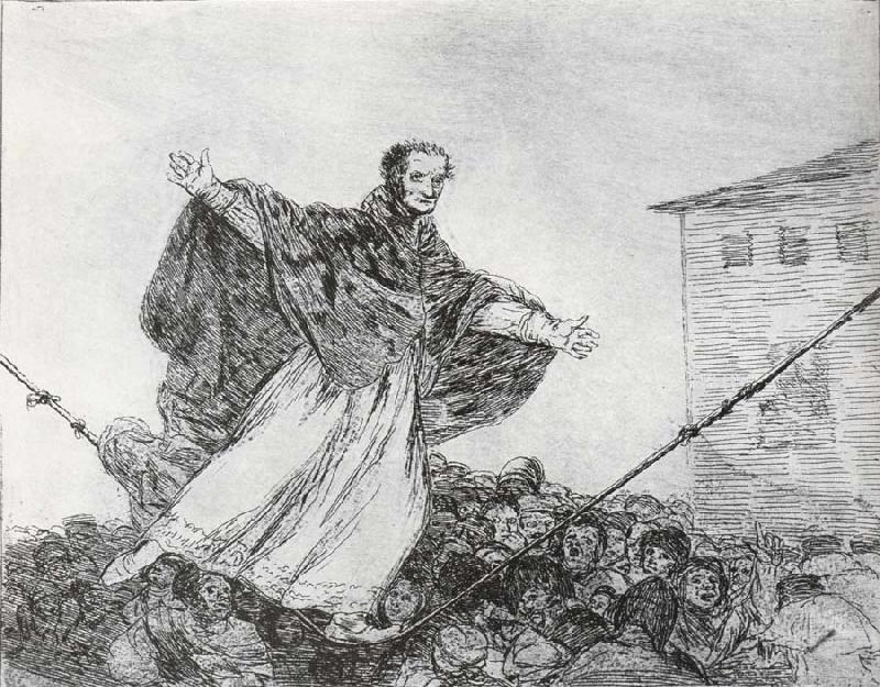 Francisco Goya Que se rompe la cuerda oil painting image